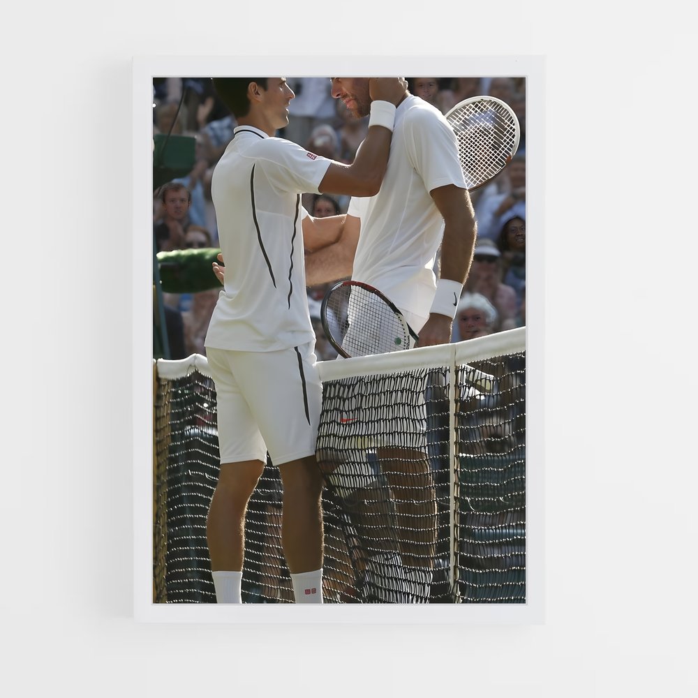 Poster Juan de martin – affiche Tennis (vue 3)
